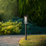 Lutec XL Solar LED Pathway Lights 2-Pack – 200 Lm Aluminum Solar Landscape Lights