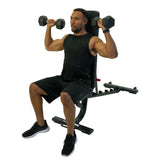 Inspire Fitness FID3 Adjustable Weight Bench – Flat, Incline & Decline Workout Bench with 3-Month Centr Membership
