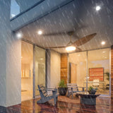 Atomi Smart 60" Wi-Fi Outdoor Ceiling Fan with Color-Changing LED Light
