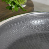 GreenPan Spectra Diamond 3-Piece Ceramic Nonstick Fry Pan Set, Tri-Ply Stainless Steel Pan