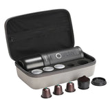 OutIn Nano Portable Espresso Machine Travel Kit, 20-Bar Capsule & Ground Coffee