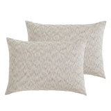 Jennifer Adams 3-Piece Yarn Dyed Comforter Set – All-Season Down Alternative Bedding with Woven Textured Design, Comforter and 2 Shams