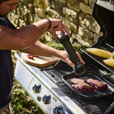 Peugeot Grill to Table 15" Ceramic Meat Grill – Enameled Ceramic Grill Plate with Raised Ridges