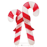 72" Candy Canes LED Holiday Display – 455 Lights, Twinkle Effects & Timer