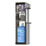 Brio 740 Series Bottom Load Water Cooler – Self-Cleaning UV Water Dispenser with Hot, Cold &amp; Room Temperature Water