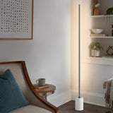 Bridgeport Designs Stellar LED Floor Lamp with Marble Base & Touch Control