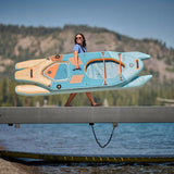 Hyperlite Evolution 9'4" 3-in-1 Hybrid Inflatable Paddle Board Package
