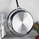 GreenPan Spectra Diamond 3-Piece Ceramic Nonstick Fry Pan Set, Tri-Ply Stainless Steel Pan