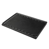 Lodge Cast Iron Reversible Grill/Griddle 17" x 12" – Double-Sided Cast Iron Griddle