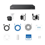 Reolink 16-Channel 12-Camera 12MP 4K+ PoE Security Camera System with 4TB NVR
