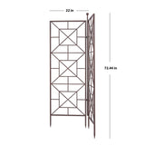 Stylecraft Bronze Steel Construction Foldable Trellis, 48″ L x 72″ H