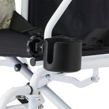 Medline Freedom 3 Transport Wheelchair Lightweight Foldable Chair 300 lb