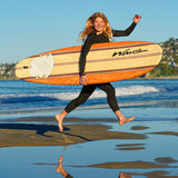 Wavestorm 7ft Foam Surfboard 2-Pack – Beginner-Friendly Soft Top Surfboards with Leash & Removable Fins