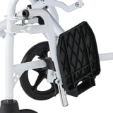 Medline Freedom 3 Transport Wheelchair Lightweight Foldable Chair 300 lb