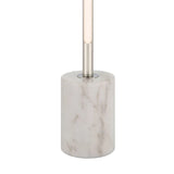 Bridgeport Designs Stellar LED Floor Lamp with Marble Base & Touch Control