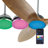 Atomi Smart 60" Wi-Fi Outdoor Ceiling Fan with Color-Changing LED Light