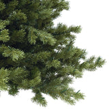 7.5' Pre-Lit Radiant Micro LED with Twinkle Blue-Gray Artificial Christmas Tree