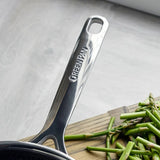 GreenPan Spectra Diamond 3-Piece Ceramic Nonstick Fry Pan Set, Tri-Ply Stainless Steel Pan