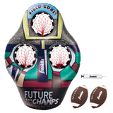 Franklin Sports Kids Inflatable 3-Hole Football Target Toss Game, 45" Tall with Fillable Base