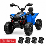 Funride 2-Seat 24V Funride 4WD Kids Electric ATV, 800W Motors, Suspension, Bluetooth and LED Lights
