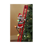 Mr. Christmas 43" Super Climbing Santa with Multicolor LED Lights & 15 Christmas Carols