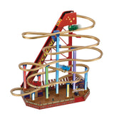 Mr. Christmas 90th Anniversary World’s Fair Animated Roller Coaster with Color-Changing LEDs & 50 Songs