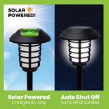 Bell + Howell Solar LED Pathway Lights with Remote, 8-Pack, Color Changing & Flickering Flame