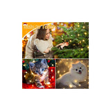 1000 LED Christmas String Lights, 330 ft, Warm White, Green Wire