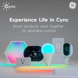 GE Cync Direct Connect Full Color LED Light Strip, 32 ft, Indoor Smart Wi-Fi Lighting