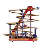 Mr. Christmas 90th Anniversary World’s Fair Animated Roller Coaster with Color-Changing LEDs & 50 Songs