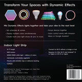 GE Cync Dynamic Effects Smart LED Light Strip, 16 ft, Full Color, Music Sync & Power Supply