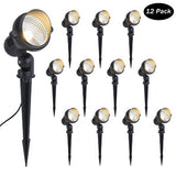 C Cattleya 13.25" Low-Voltage LED Landscape Spotlights,600 lm Warm White