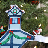 Mr. Christmas Animated & Musical Santa’s Ski Slope, 46.5" Holiday Display with Adapter