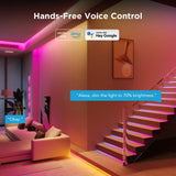 Govee RGBIC Pro LED Strip Lights, 9.8 ft, Wi-Fi & Bluetooth App Control, Music Sync