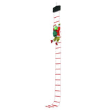 Mr. Christmas 10ft Outdoor Animated Rope Ladder Climbing Grinch with Lights, Music & Timer