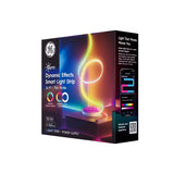 GE Cync Dynamic Effects Smart LED Light Strip, 16 ft, Full Color, Music Sync & Power Supply