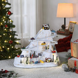 Mr. Christmas Winter Wonderland Animated Bobsled Ride with LED Lights & 30 Songs