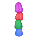 Mr. Christmas 24" LED Stacking Gumdrops Blow Mold Christmas Decoration with Timer
