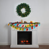 Mr. Christmas 9" Peppermint Tree with Animated Train, LED Lights & 15 Christmas Carols