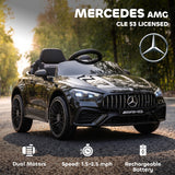 Qaba 12V Licensed Mercedes-AMG CLE 53 Kids Electric Ride-On Car with Remote