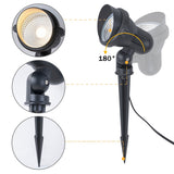 C Cattleya 13.25" Low-Voltage LED Landscape Spotlights,600 lm Warm White