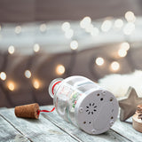 Mr. Christmas 5" Recordable Message in a Bottle with Decorated Sisal Christmas Tree