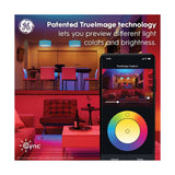 GE Cync Direct Connect Full Color LED Light Strip, 32 ft, Indoor Smart Wi-Fi Lighting