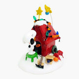 Department 56 Peanuts Getting Ready for Christmas Figurine, Snoopy & Woodstock