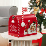 Mr. Christmas Santa’s Enchanted Mailbox with Disappearing Letter Effect, Holiday Sounds & Letter-Writing Accessories