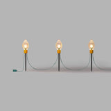Wondershop Oversized C9 Faceted LED Christmas Pathway Lights, 8 Clear Bulbs