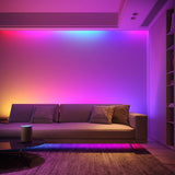 Govee 49.2ft Wi-Fi RGBIC Smart LED Strip Light with Music Sync and Voice Control