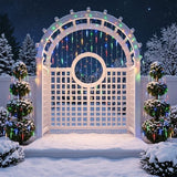 Joyfy 416 LED Christmas Icicle Lights, 78 Drops, 30.2ft Warm White with 8 Modes