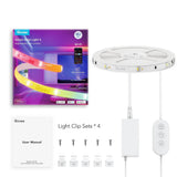 Govee 49.2ft Wi-Fi RGBIC Smart LED Strip Light with Music Sync and Voice Control
