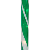 Northlight 28" Lighted Candy Cane Pathway Markers, Set of 6, Red & Green with 100 Lights